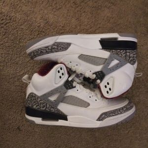 Jordan spizike cement grey white red